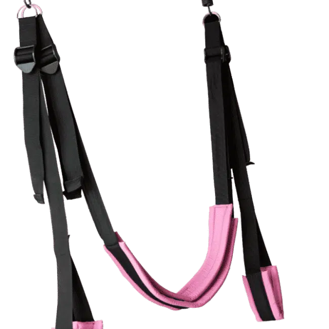 Pink Dual Hook Sex Swing